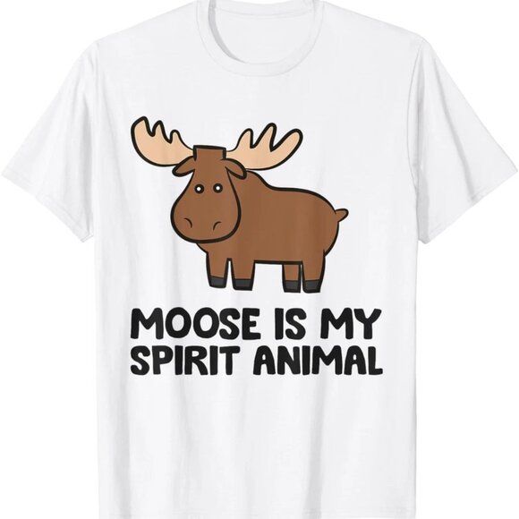 Brooke B Other - Moose Is My Spirit Animal Love Moose T-Shirt 73